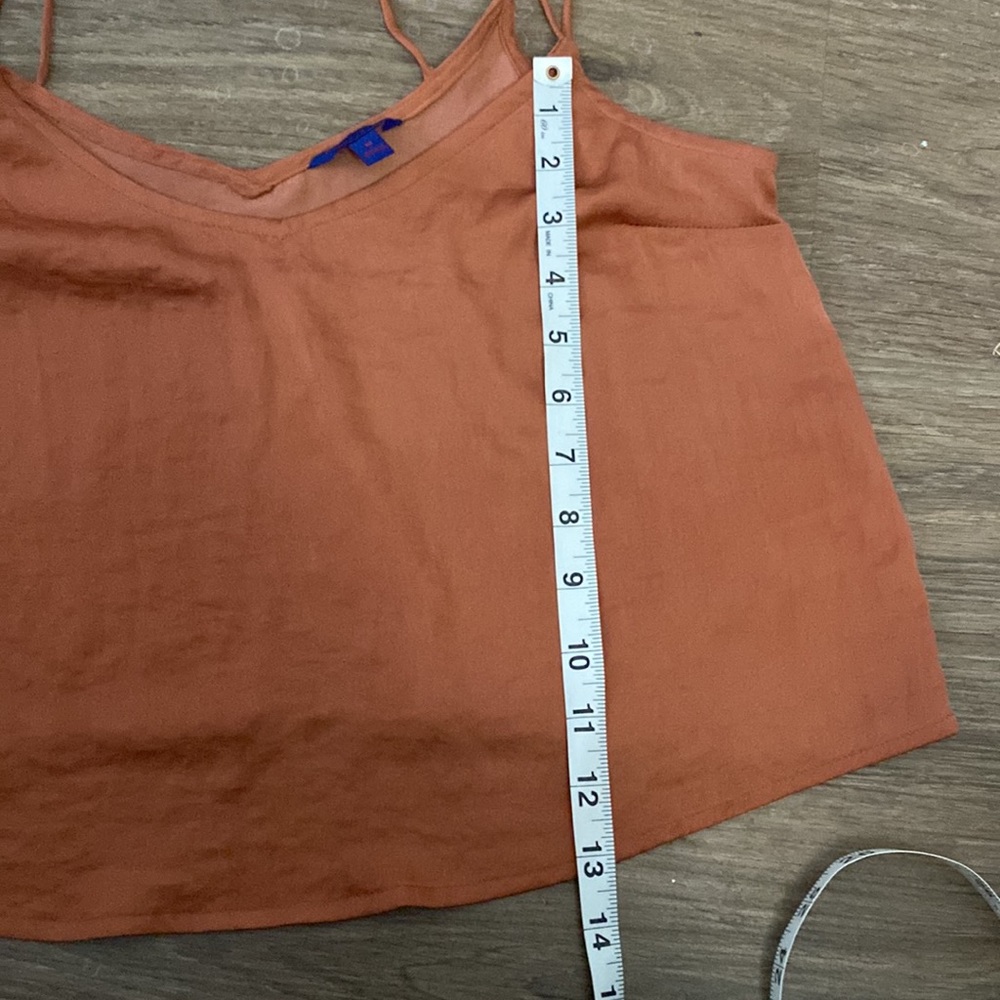 🥭 (4 for $15) Aeropostale Crop Top Burnt Orange/Copper - Picture 4 of 5
